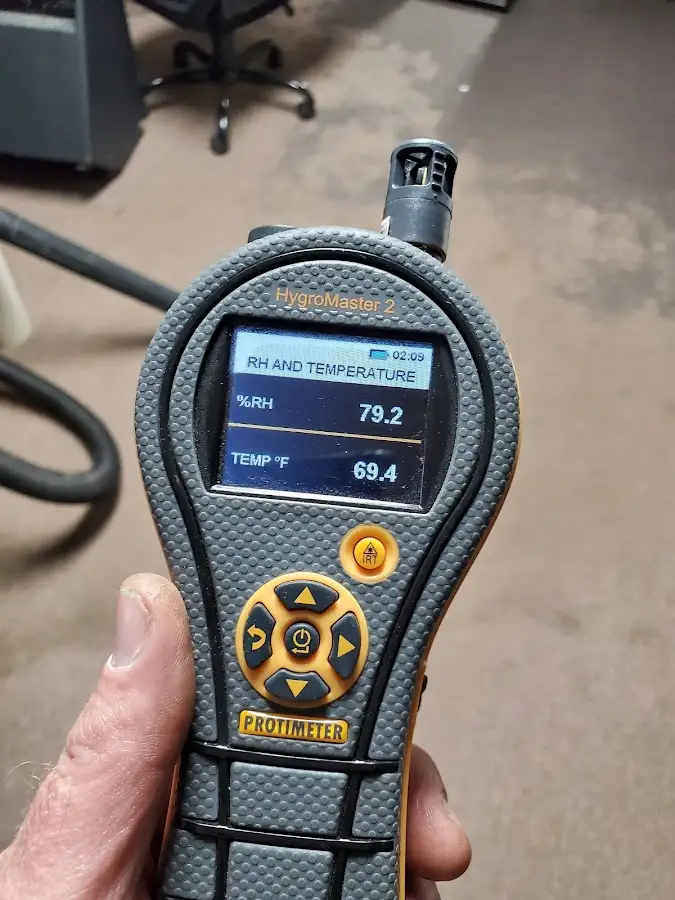 Moisture meter humidity assessment for Mold Remediation & Removal in North Fort Myers